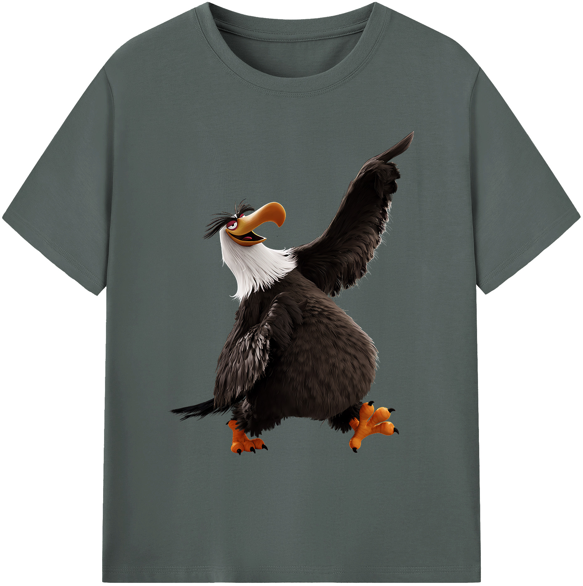 （画像用） Angry Birds アングリーバード 綿100％ メンズ半袖Tシャツ｜肌触りやわらか＆通気性
